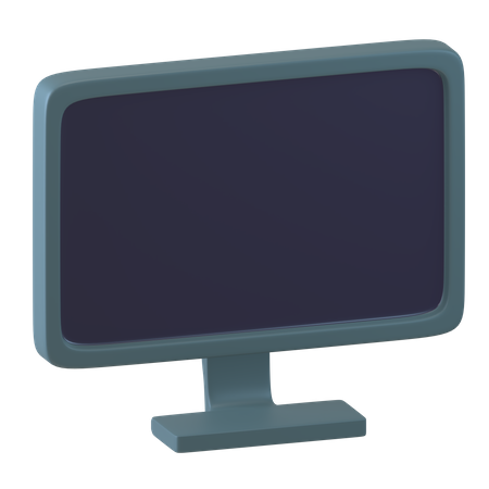 Monitor  3D Icon