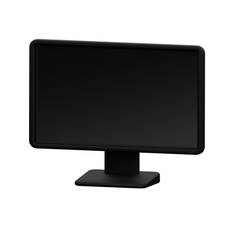 Monitor  3D Icon