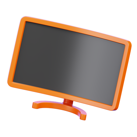 Monitor  3D Icon