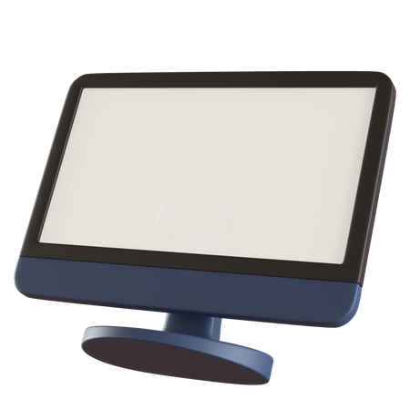 Monitor  3D Icon