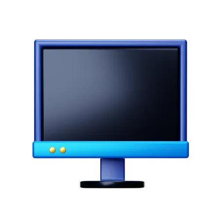 Monitor  3D Icon