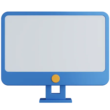 Monitor  3D Icon