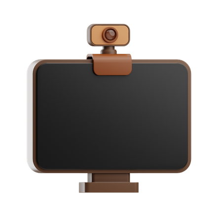 Monitor  3D Icon
