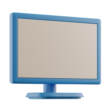 Monitor  3D Icon