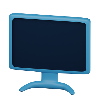 Monitor  3D Icon