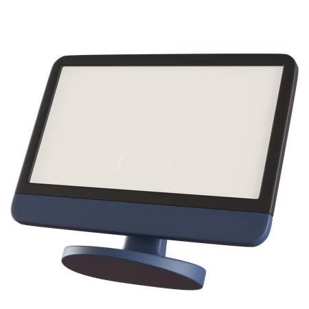 Monitor  3D Icon