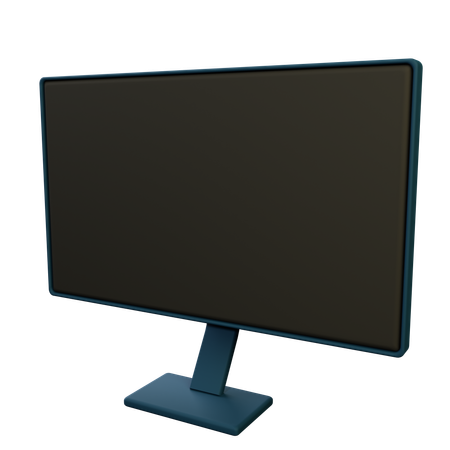 Monitor  3D Icon