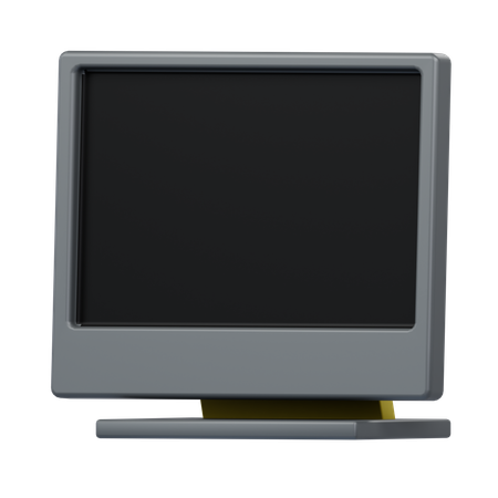 Monitor  3D Icon