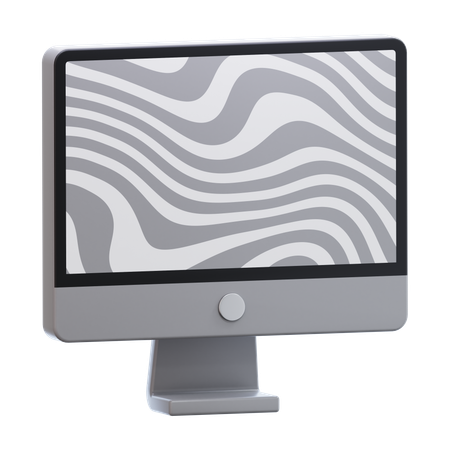 Monitor  3D Icon