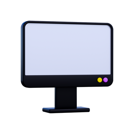 Monitor  3D Illustration