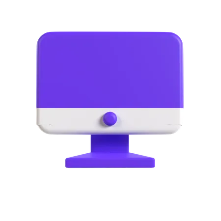 Monitor 3D Icon
