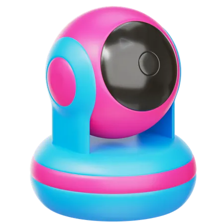 Monitor de bebe  3D Icon