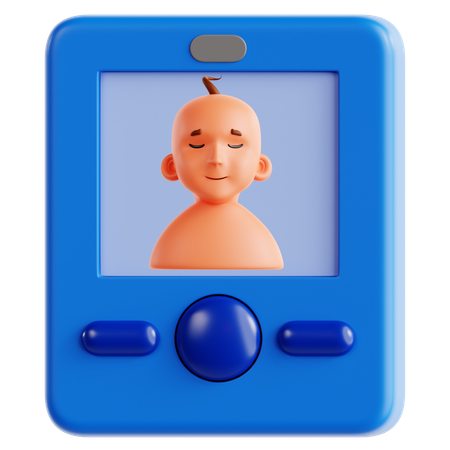 Monitor de bebé  3D Icon