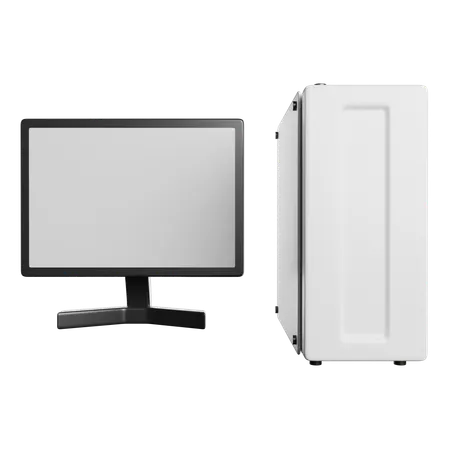 Monitor de computador  3D Icon