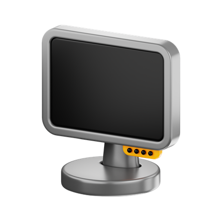 Monitor de computadora  3D Icon