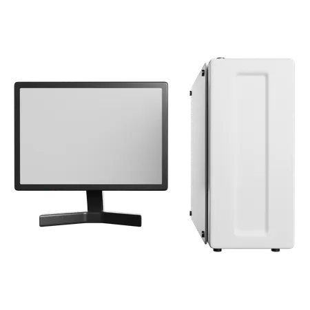 Monitor de computadora  3D Icon