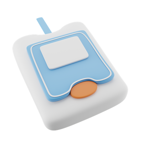 Monitor de glicose no sangue  3D Icon