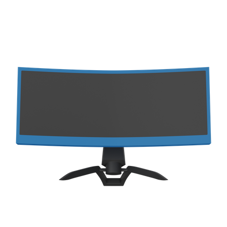 Monitor de jogos  3D Icon