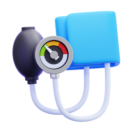 Monitor de presión arterial  3D Icon