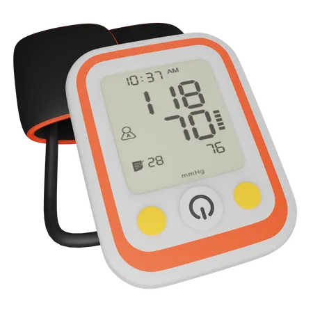 Monitor de pressão sanguínea  3D Icon