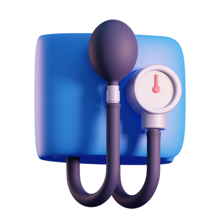 Monitor de pressão sanguínea  3D Icon