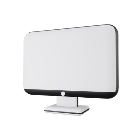 Monitor Display  3D Illustration