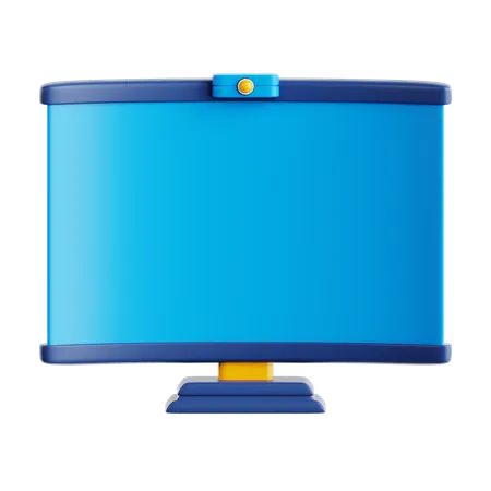 Monitor de escritorio  3D Icon