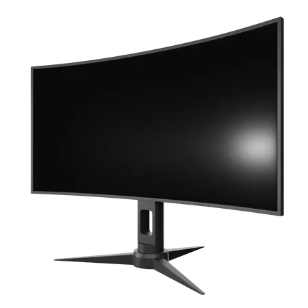 Monitorear juegos  3D Icon