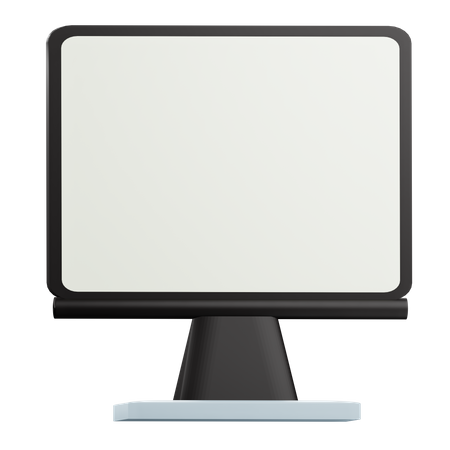 Monitor Mockup  3D Icon