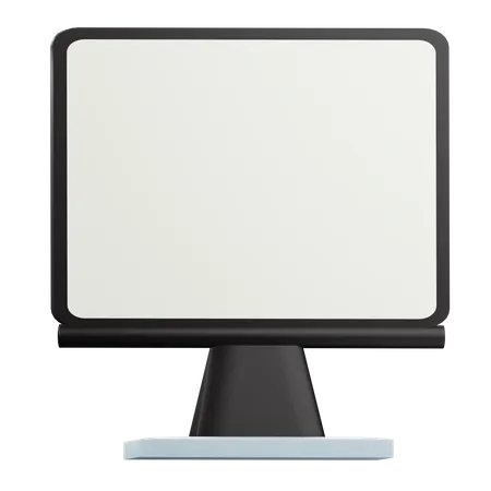 Monitor Mockup  3D Icon