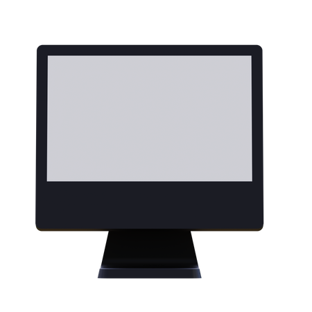 Monitor-Modell  3D Icon