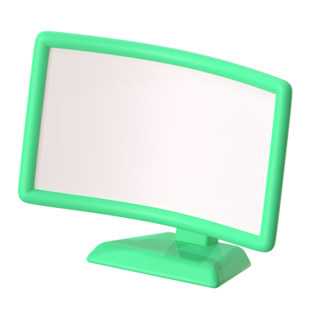 Monitor PC  3D Icon