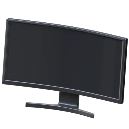 Monitor ultraancho  3D Icon