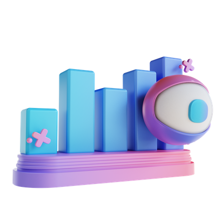 Monitoramento de SEO  3D Illustration