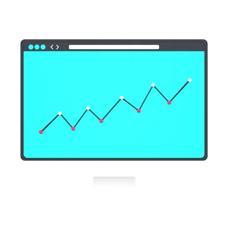 Monitoramento de SEO  3D Icon