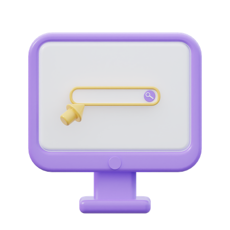 Monitoranzeige  3D Icon