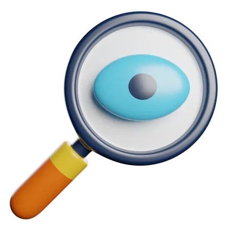 Monitoring Analysis Security 3D Icon