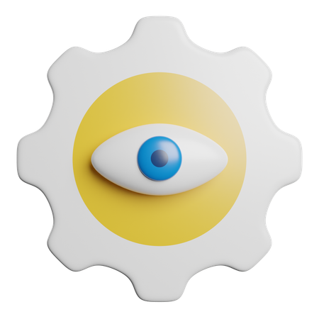 Monitoring  3D Icon