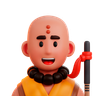monk emoji 3d