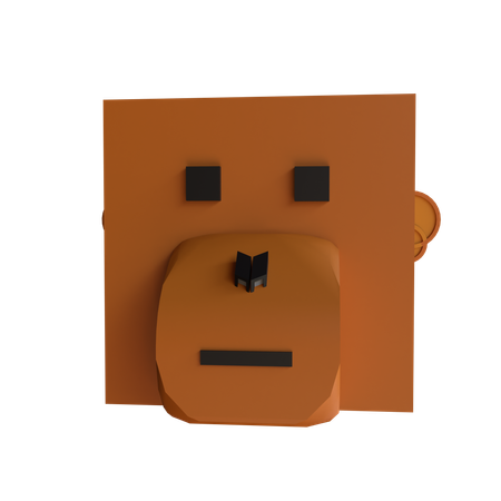 Monkey  3D Icon