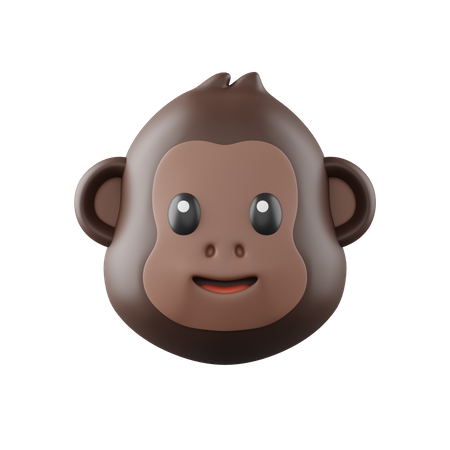 Monkey 3D Icon
