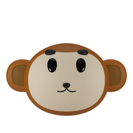 63 3D Monkey Illustrations - Free in PNG, BLEND, GLTF - IconScout
