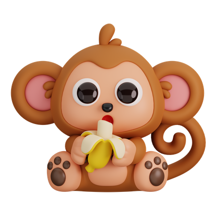Monkey  3D Icon