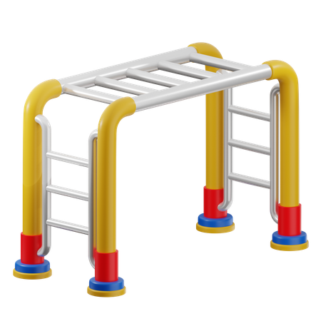 Monkey Bar  3D Icon