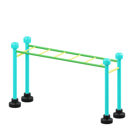 Monkey Bar  3D Icon