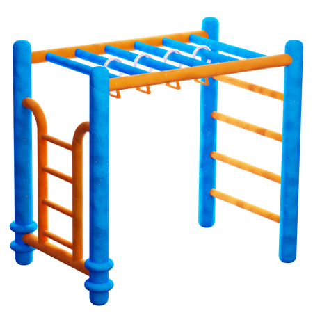 Monkey Bar  3D Icon