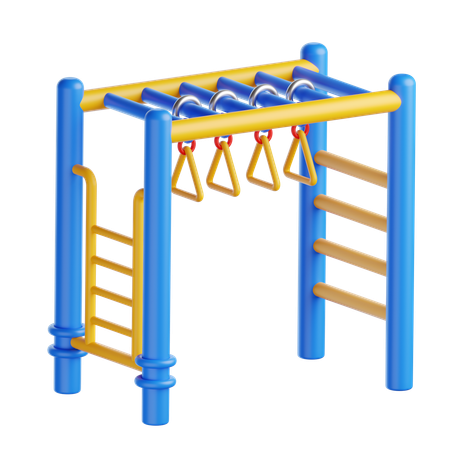 Monkey Bar  3D Icon