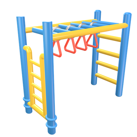 Monkey Bar  3D Icon