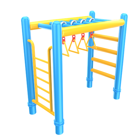 Monkey Bar  3D Icon