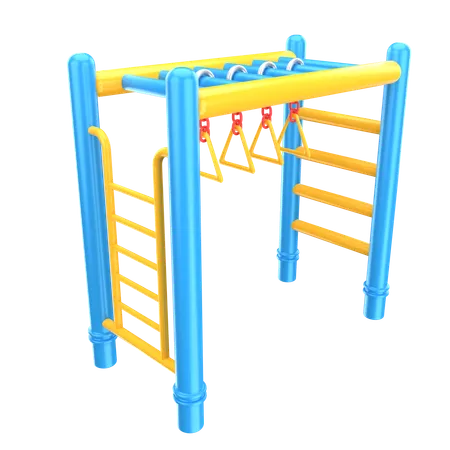 Monkey Bar  3D Icon